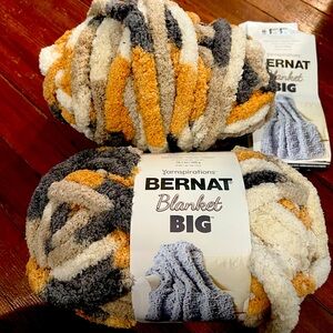 Bernat Super Bulky Size 7 Yarn, 2 Skiens